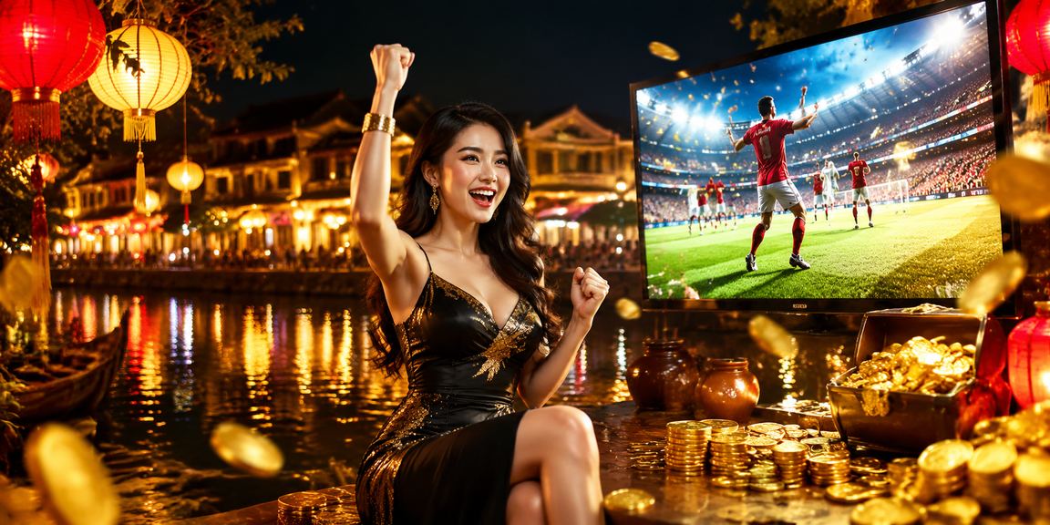 Người dùng Hội An trải nghiệm cá cược trực tuyến dưới ánh đèn lồng